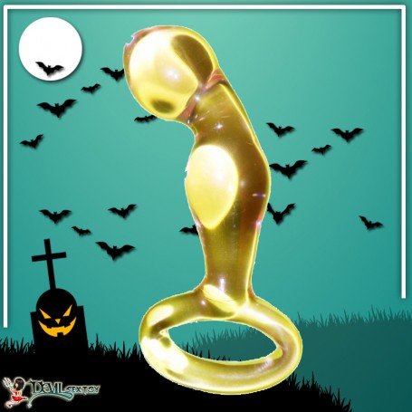 Jaguar Golden Glass Dildo GD-009