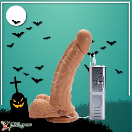 Realistic Vibrator with Suction Cup 7 Inch RSV-076