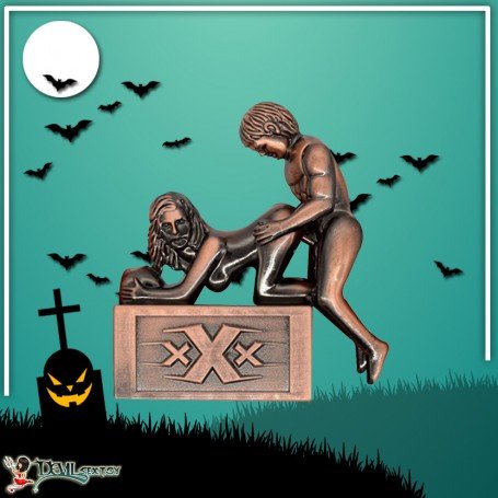 Sexy Windproof Metal Gas XXX Cigarette Lighter AG-006