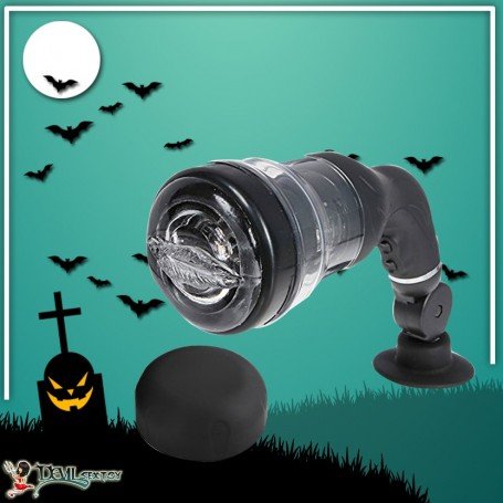 Rotation Lover Vibrating Massager With Suction Cup MS-051