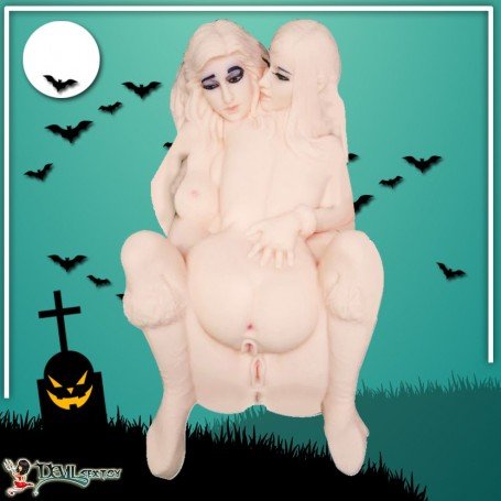 Double Decker 4 Wholes Real Sex Doll SRD-003