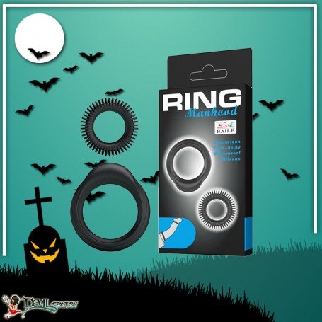 Cock Ring Manhood CR-019