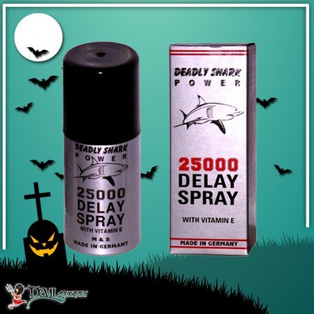 Deadly Shark 25000 Delay Spray for Men with Vitamin E DTZ-007